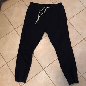 Black MENS joggers